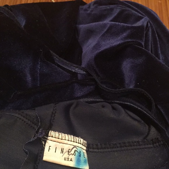 Velvet maxi dress - Picture 7 of 10